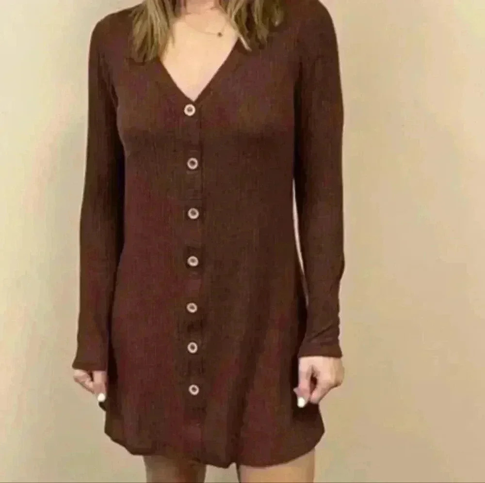 DRESS MINI LONG SLEEVE GILLI